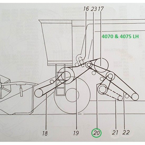 ΙΜΑΝΤΑΣ Deutz Fahr TOPLINER 4070 4075 0114.3413