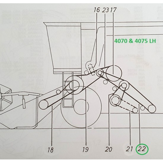 ΙΜΑΝΤΑΣ Deutz Fahr TOPLINER 4070 4075 0114.5052
