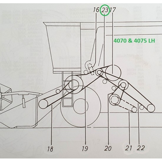 ΙΜΑΝΤΑΣ Deutz Fahr TOPLINER 4070 4075 0114.3410