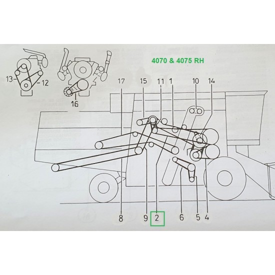 ΙΜΑΝΤΑΣ Deutz Fahr TOPLINER 4070 4075 0114.5055
