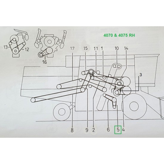 ΙΜΑΝΤΑΣ Deutz Fahr ΑΕΡΟΣ TOPLINER 4070 4075 0114.5097