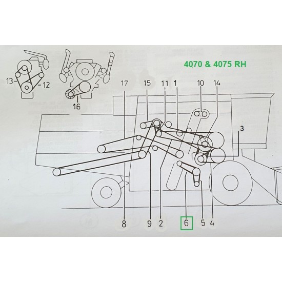 ΙΜΑΝΤΑΣ Deutz Fahr ΑΕΡΑ TOPLINER 4070 4075 0114.5202