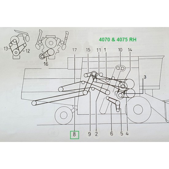 ΙΜΑΝΤΑΣ Deutz Fahr TOPLINER 4070 4075 0114.5188