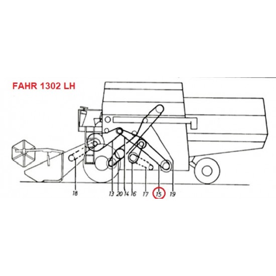 ΙΜΑΝΤΑΣ ΕΠΙΣΤΡΕΦΟΜΕΝΩΝ Deutz Fahr M1302 0621.0917
