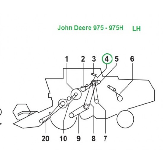 ΙΜΑΝΤΑΣ ΒΕΝΤΙΛΑΤΕΡ JOHN DEERE 975 CA20518