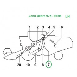 ΙΜΑΝΤΑΣ ΚΟΥΜΑΝΤΟ JOHN DEERE 975 Z41728 Ζ37476