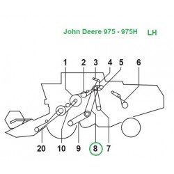 ΙΜΑΝΤΑΣ ΠΟΡΕΙΑΣ JOHN DEERE 975 AZ22914