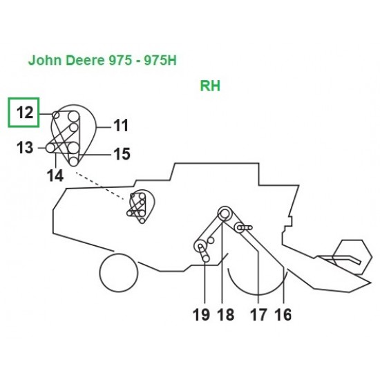 ΙΜΑΝΤΑΣ  JOHN DEERE 975 H79235