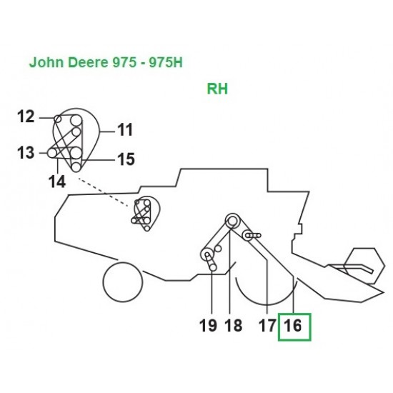 ΙΜΑΝΤΑΣ  JOHN DEERE 975 Z31867