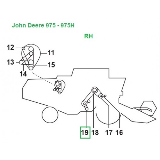 ΙΜΑΝΤΑΣ ΑΕΡΑ JOHN DEERE 975 Z41178