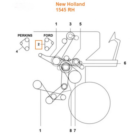 ΙΜΑΝΤΑΣ ΚΙΝΗΤΗΡΑ NEW HOLLAND 1545 371222