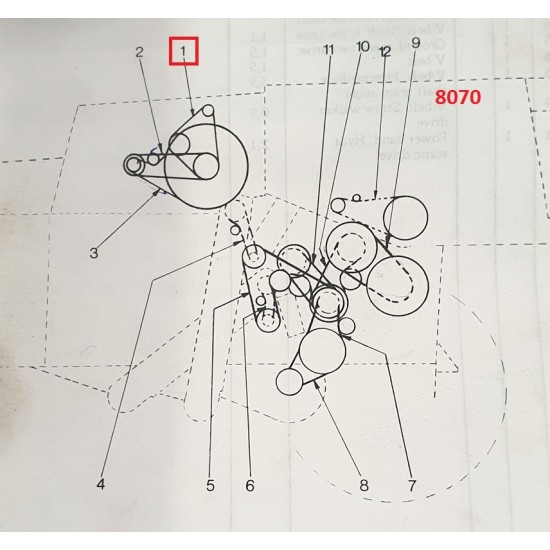 ΙΜΑΝΤΑΣ ΚΙΝΗΤΗΡΑ NEW HOLLAND 8070 421173