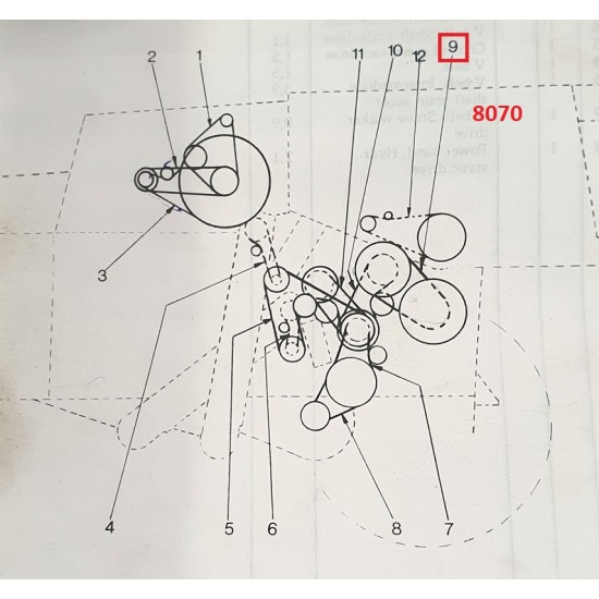 ΙΜΑΝΤΑΣ ΑΥΞΟΜΕΙΩΣΗΣ ΤΡΟΜΠΑΣ NEW HOLLAND 8070 8080 387460