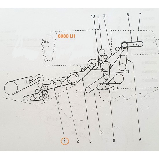 ΙΜΑΝΤΑΣ ΚΟΠΤΙΚΗΣ ΚΕΦΑΛΗΣ NEW HOLLAND 8080 387931