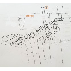 ΙΜΑΝΤΑΣ ΑΛΩΝΙΣΤΙΚΟ ΚΟΥΜΑΝΤΟ NEW HOLLAND 8070 8080 ΤΕΤΡΑΠΛΟΣ 391650
