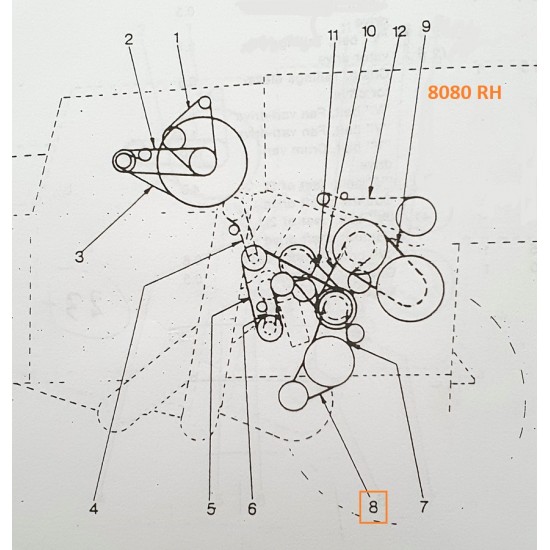 ΙΜΑΝΤΑΣ ΑΥΞΟΜΕΙΩΣΗΣ ΑΕΡΑ NEW HOLLAND 8070 8080 388280