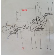 ΙΜΑΝΤΑΣ ΜΑΧΑΙΡΙΟΥ NEW HOLLAND 8070 394426
