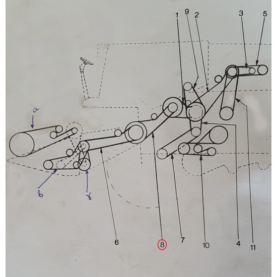 ΙΜΑΝΤΑΣ ΤΡΟΦΟΔΟΤΗ ΛΑΙΜΟΥ NEW HOLLAND 8070 8080 393326 