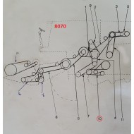 ΙΜΑΝΤΑΣ ΑΛΟΓΩΝ NEW HOLLAND 8070 8080 605529