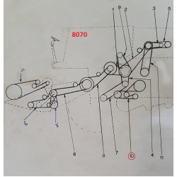 ΙΜΑΝΤΑΣ ΑΛΟΓΩΝ NEW HOLLAND 8070 8080 605529