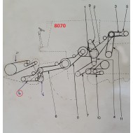 ΙΜΑΝΤΑΣ ΜΑΧΑΙΡΙΟΥ NEW HOLLAND 8070 337415
