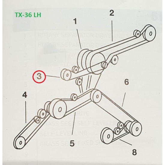 ΙΜΑΝΤΑΣ NEW HOLLAND TX-36 80445640
