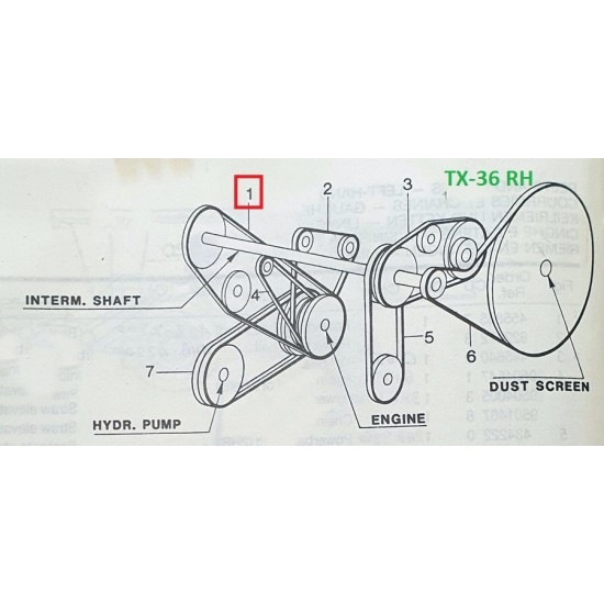ΙΜΑΝΤΑΣ ΑΝΕΜΙΣΤΗΡΑ NEW HOLLAND TX-36 913151