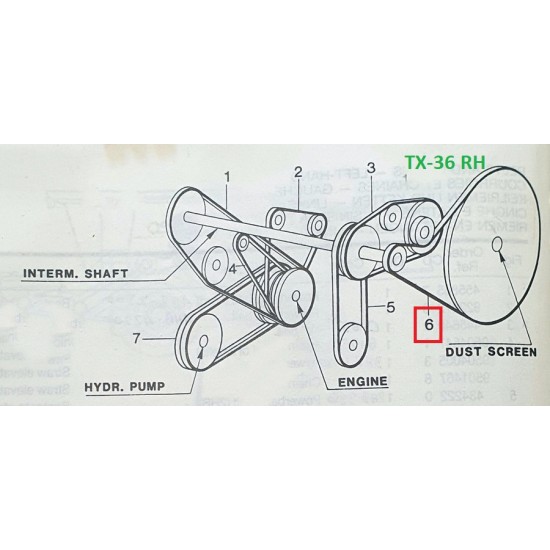 ΙΜΑΝΤΑΣ NEW HOLLAND TX-36 923019