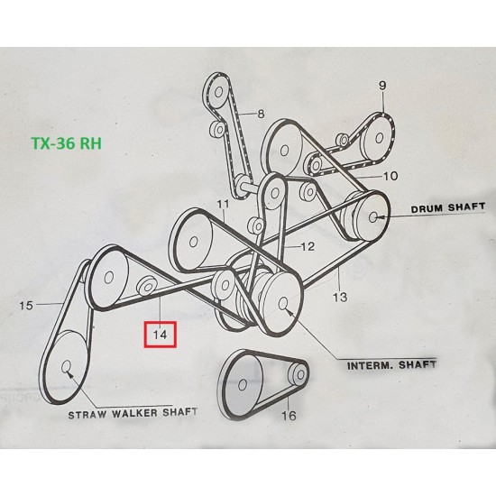 ΙΜΑΝΤΑΣ ΑΛΟΓΩΝ NEW HOLLAND TX-36 754389