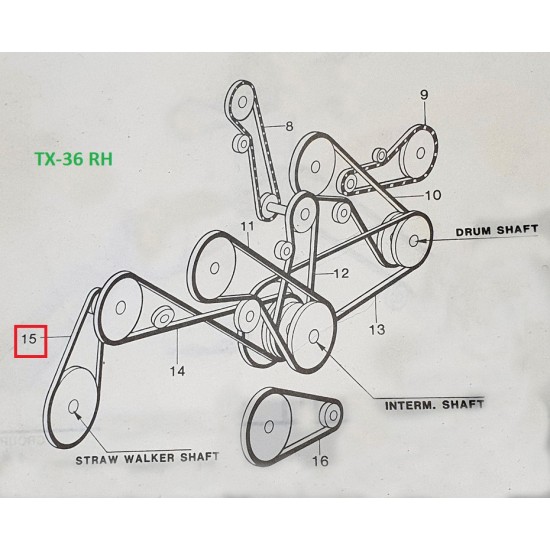 ΙΜΑΝΤΑΣ ΑΛΟΓΩΝ NEW HOLLAND TX-36 754388