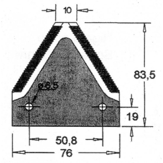 ΛΕΠΙΔΑ JOHN DEERE RADURA 49650 ΨΙΛΟ ΔΟΝΤΙ (41817)