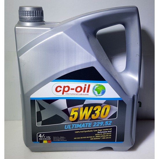 ΛΑΔΙ ΜΗΧΑΝΗΣ CP-OIL 5W30 4 lt LOW SAPS Fully Synthetic 229.52